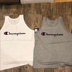 Champion cotton tank tops